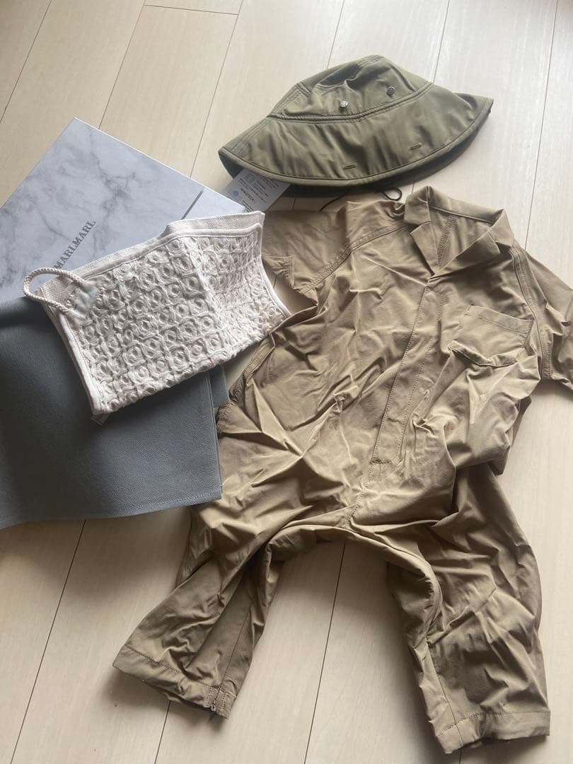 マールマールプレイウェア　80サイズ ソイル&スイムハット&ループタオルセット