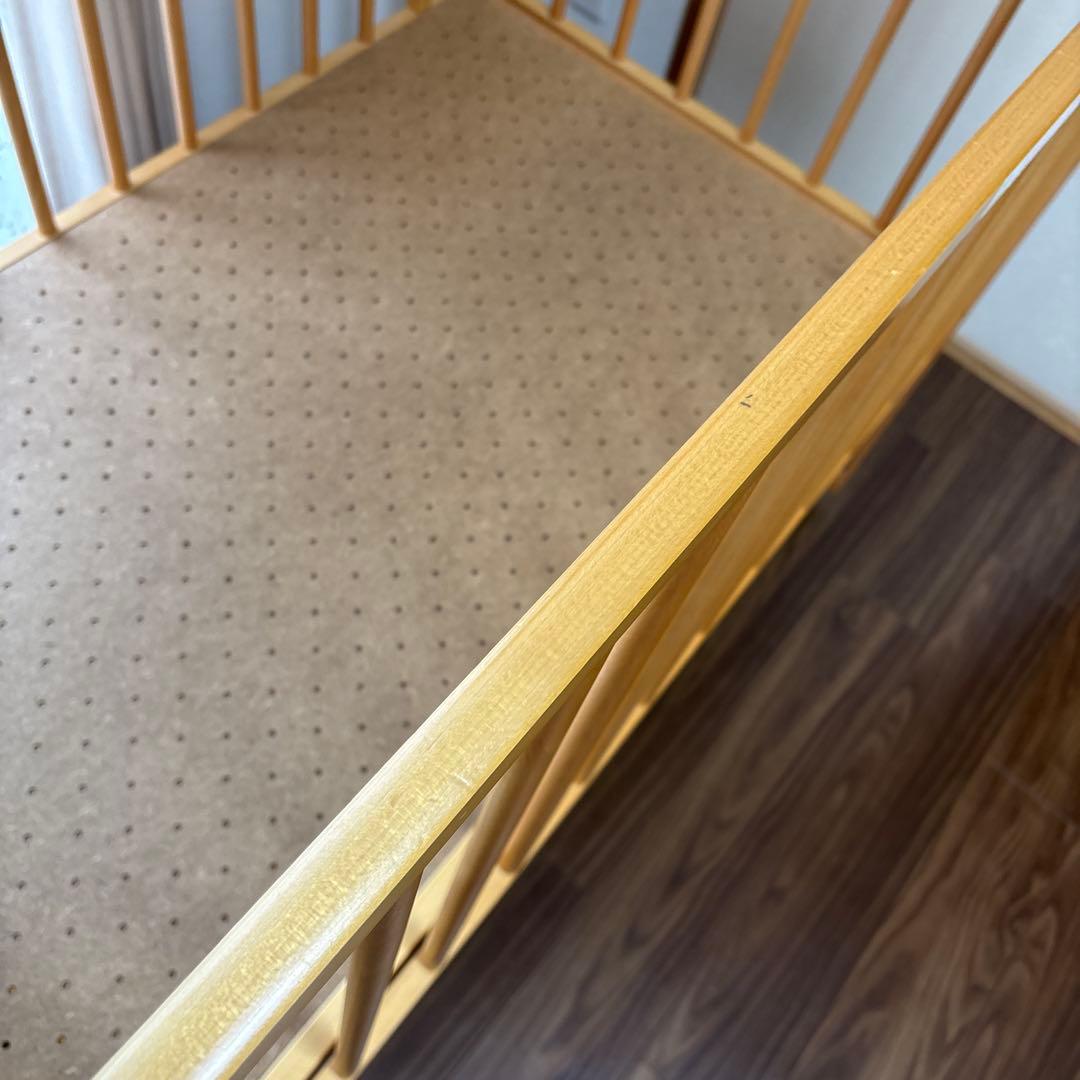 石崎家具　スリーピー　ツースライドベッド　日本製ベビーベッド