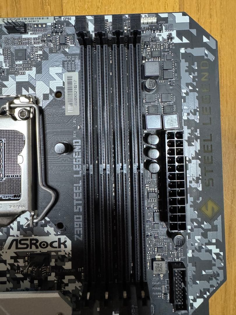 ASROCK Z390 STEEL LEGEND LGA1151 動作確認済み