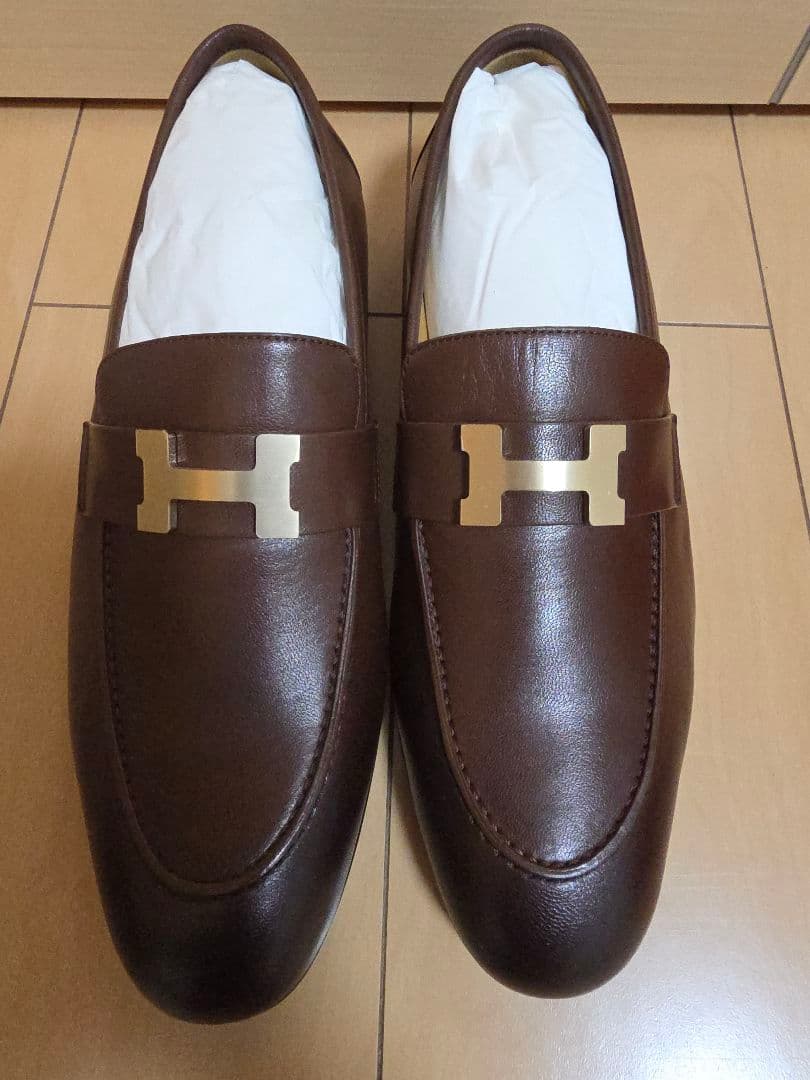 エルメス メンズ モカシン新品未使用 27.5cmサイズ