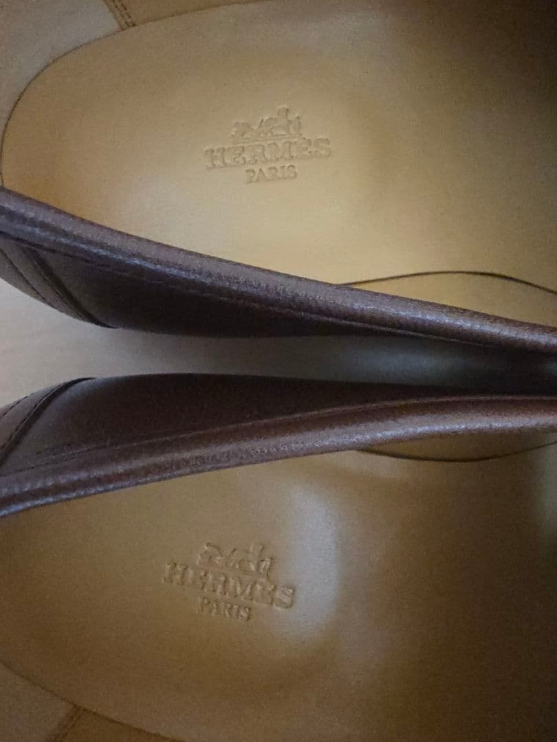 エルメス メンズ モカシン新品未使用 27.5cmサイズ