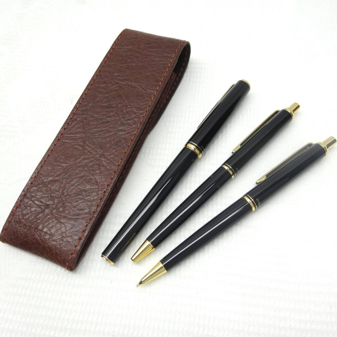 未使用 PILOT 14K 万年筆 ボールペン シャープ ケース付き 4点セット