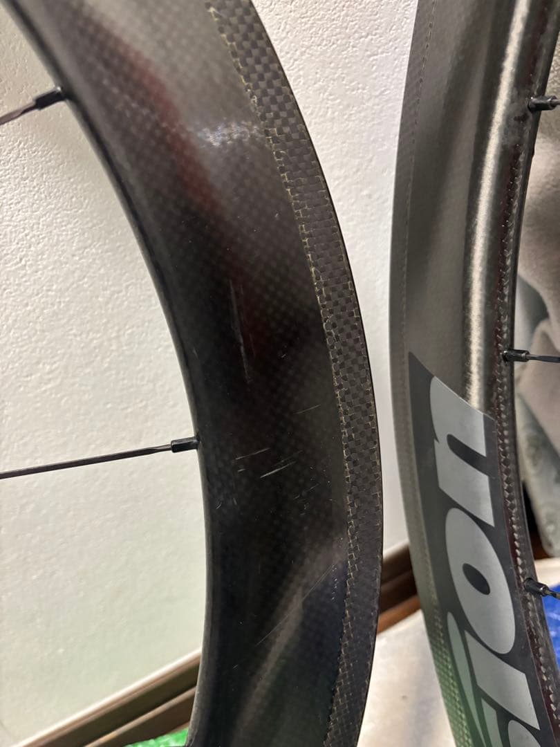 Vision metron 55SL リム カーボンホイール前後セット