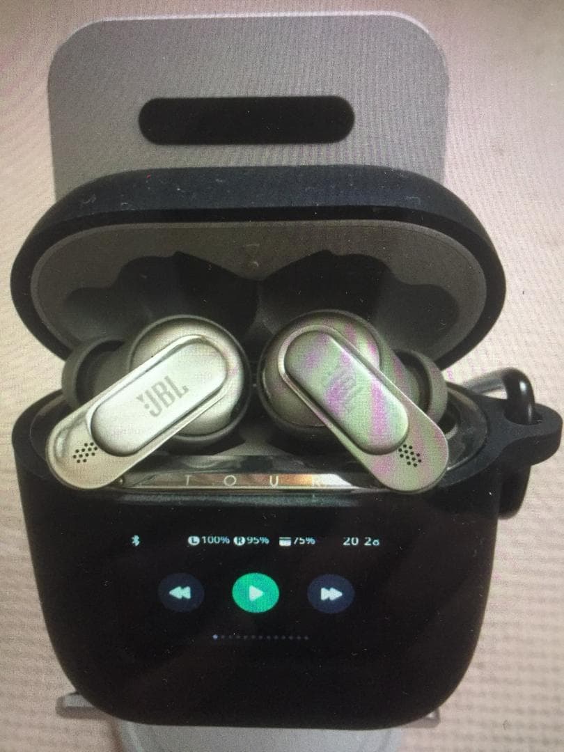 おまけ付き JBL TOUR PRO 2 シャンパンゴールド