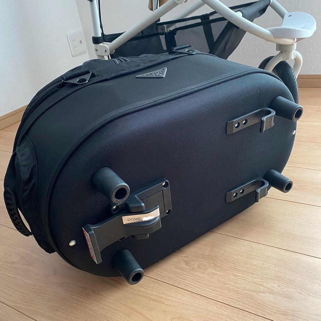 【美品】AIRBUGGY エアバギー ドーム コットのみ ブラック ペットカート