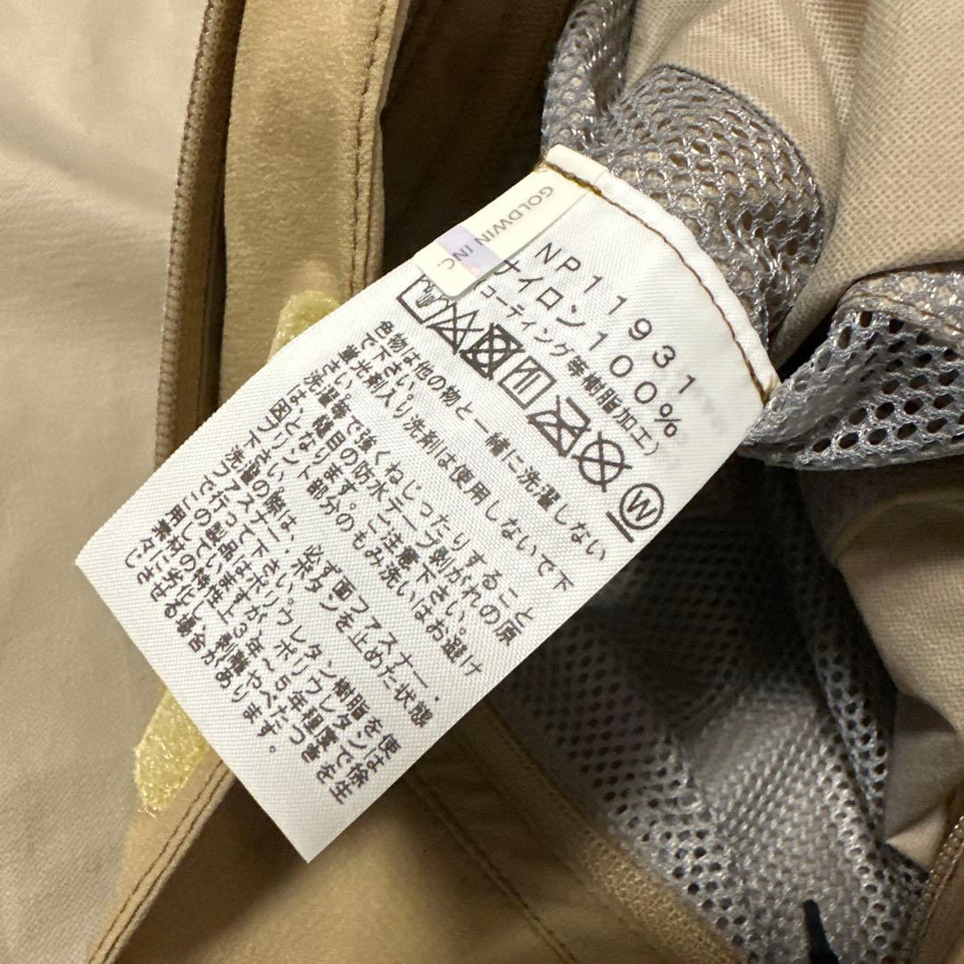 ノースフェイス レインコート