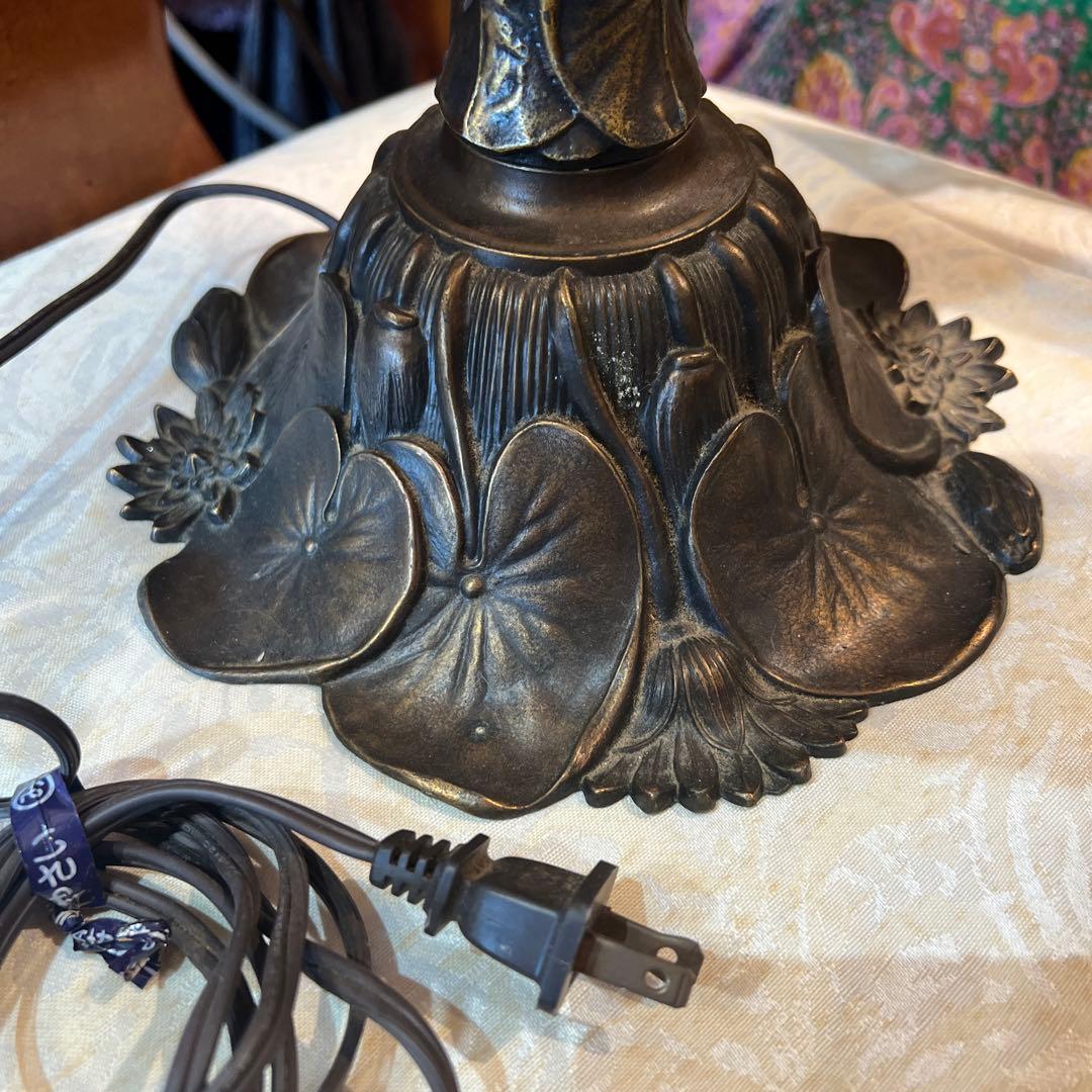 アンティーク フラワーモチーフ ランプ