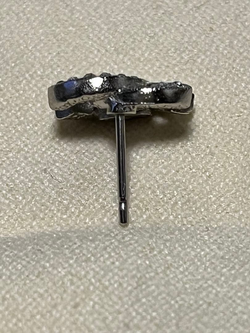 正規品 シャネル ピアス 片耳 ココマーク シルバー F20V ラインストーン