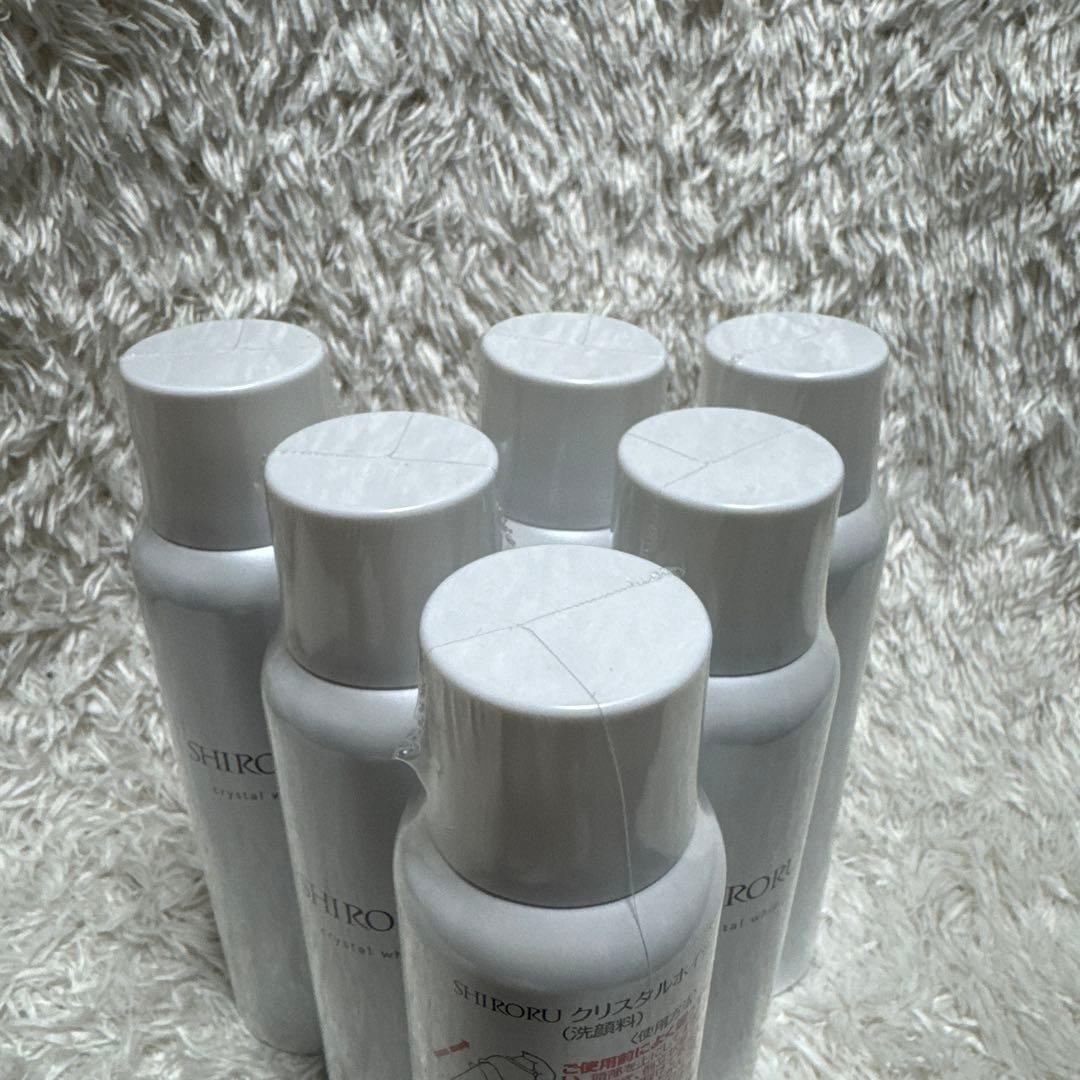 新品未開封 SHIRORU クリスタルホイップ 120g×6本炭酸