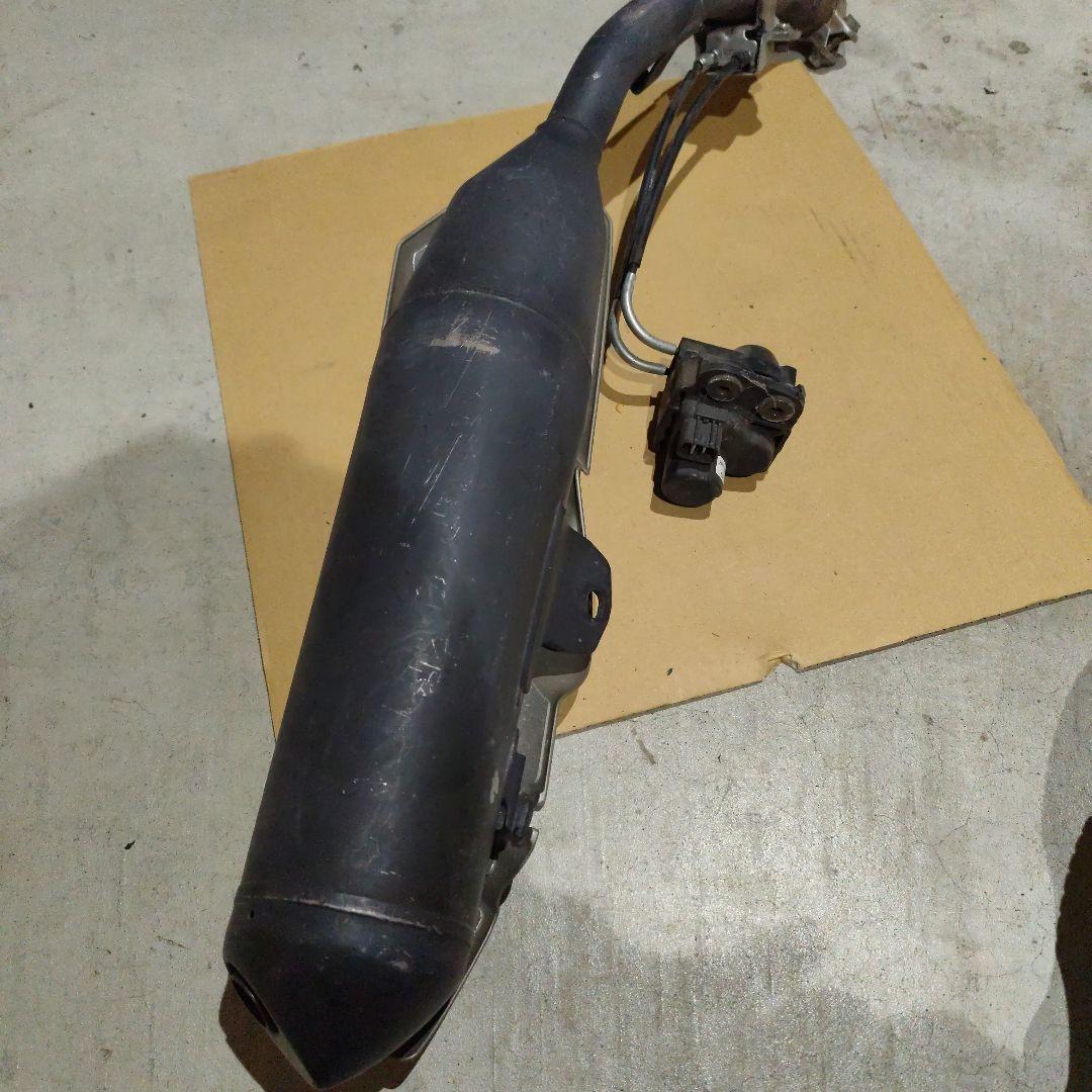 WR250X 純正マフラー