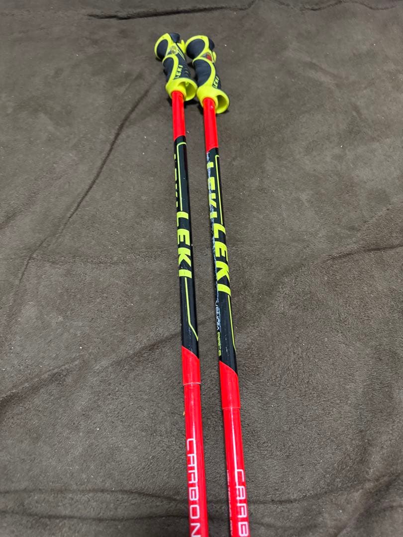 送料込 LEKI ワールドカップ レーシング VENOM 120cm カーボン