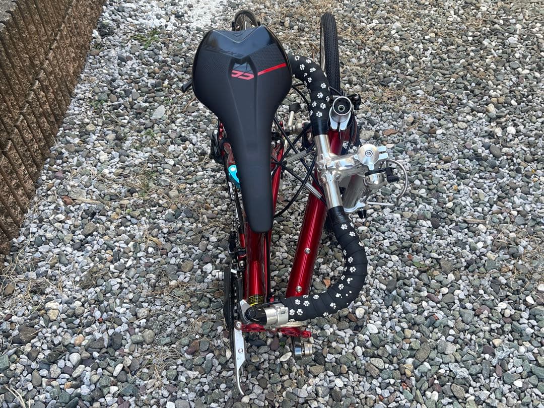 KHS F-20RC 2×10s 折りたたみ自転車 レッド