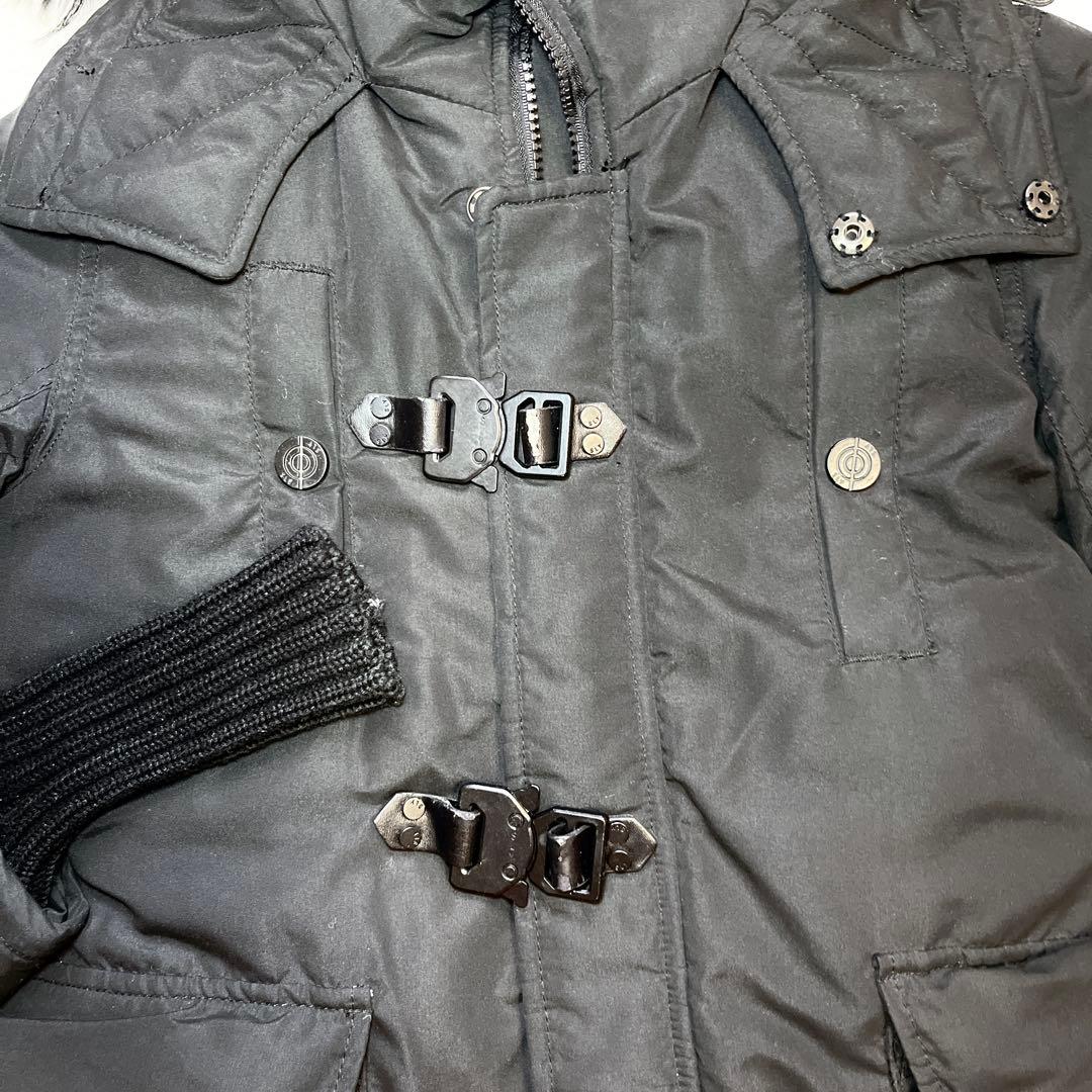 SLY N3B ダウン ボアライナー ラクーン 中綿 黒 ミリタリー y2k