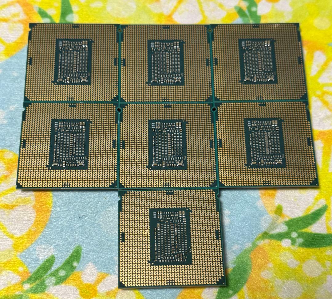 CPU Intel Core i7-9700 & i5-9500×6個