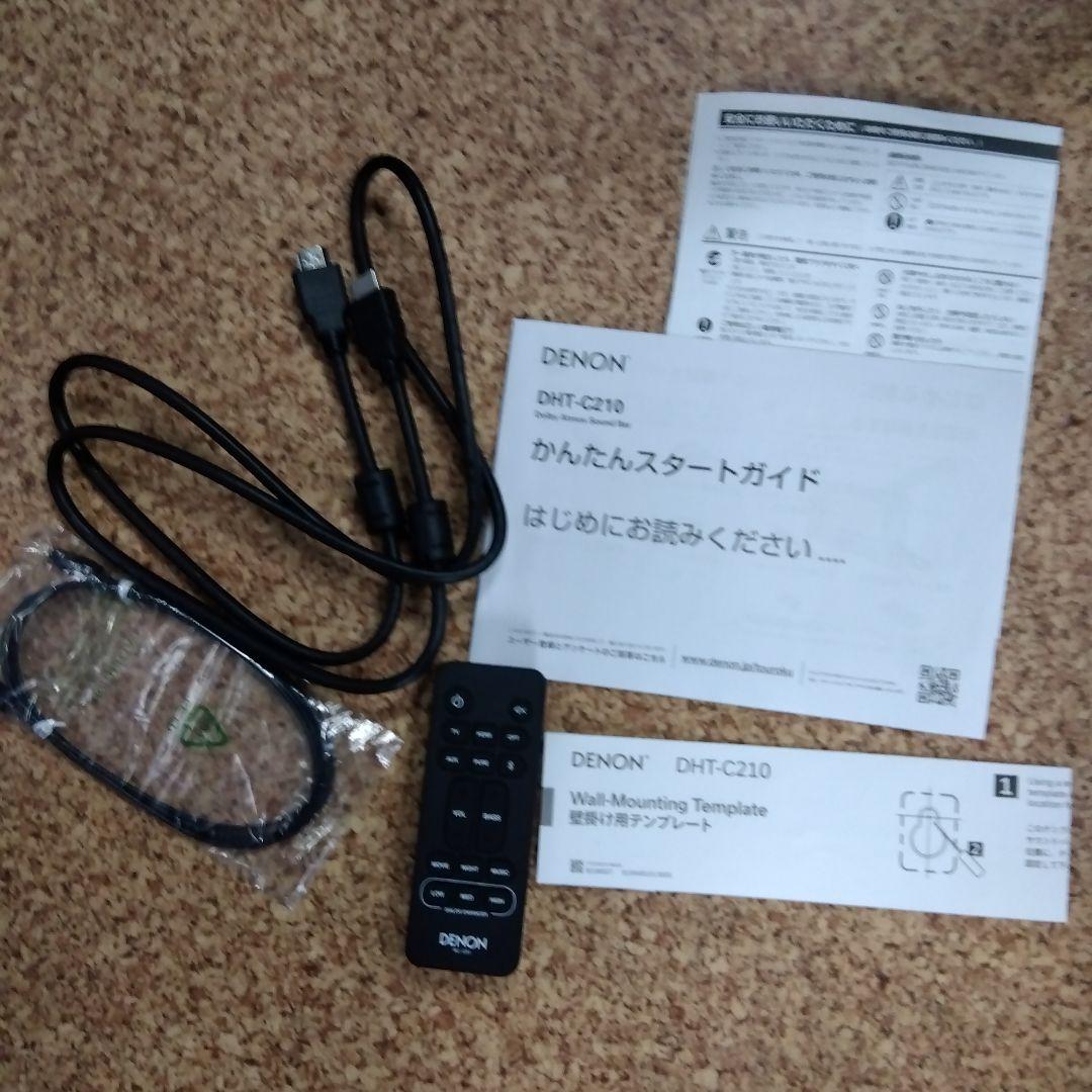 ④DENON デノン サウンドバー DHT-C210 2023年製