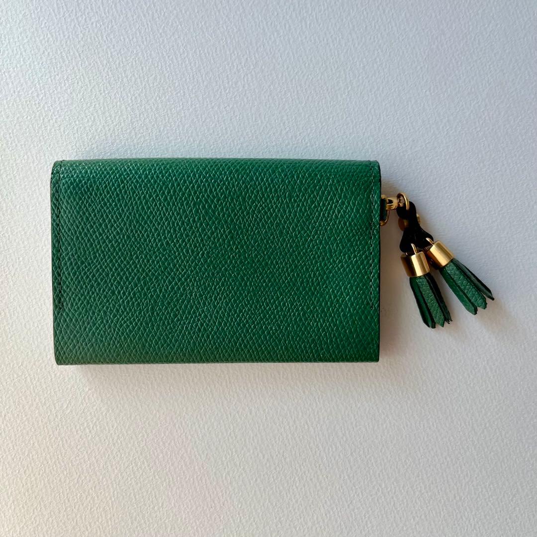 【Epoi】カードケース(カラー:くじゃく)箱あり, Made in Japan