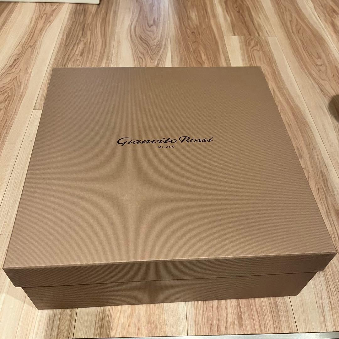 Gianvito Rossi ブラックレザーブーツ 37.5