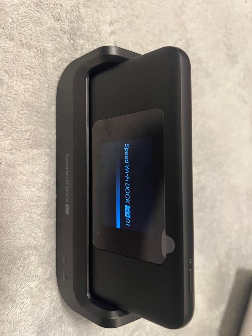 Speed Wi-Fi DOCK 02 ブラック　UQモバイル　wimax