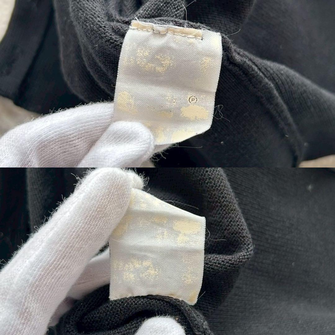 ヴィヴィアンウエストウッドレッドレーベル カラーオーブロゴ刺繍 カーディガン