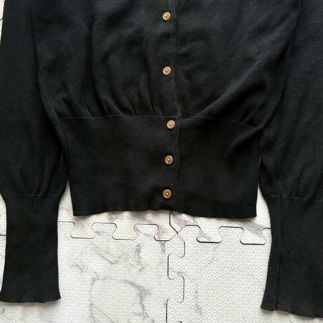 ヴィヴィアンウエストウッドレッドレーベル カラーオーブロゴ刺繍 カーディガン