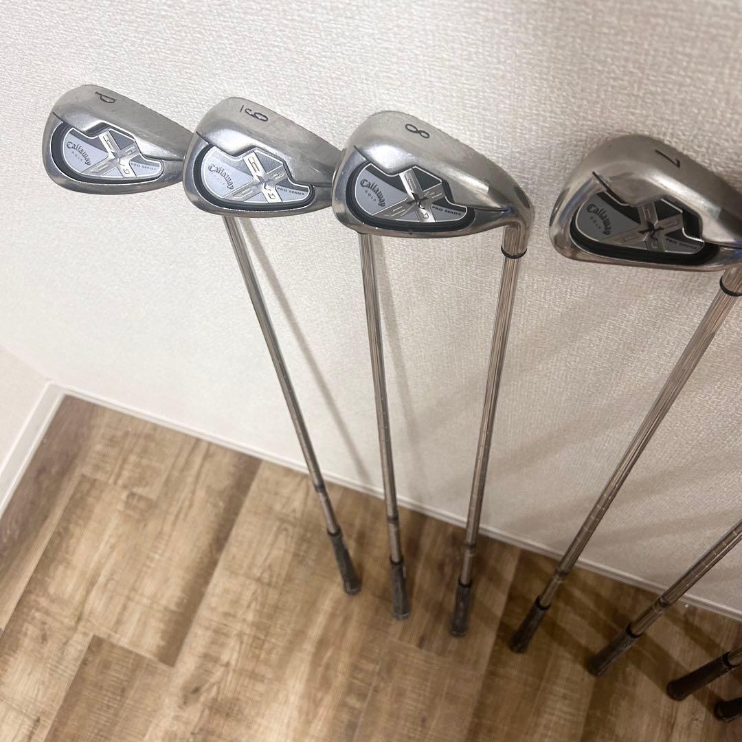 名機　キャロウェイ X-18 PRO SERIES 8本アイアンセット
