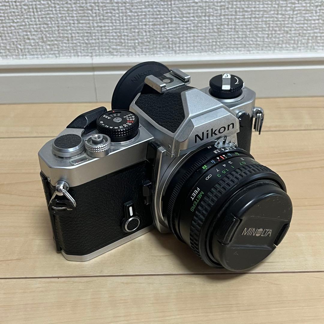 【ニコン＋コシナ】NIKON FE＋Cosina 24mm F2.8 MC