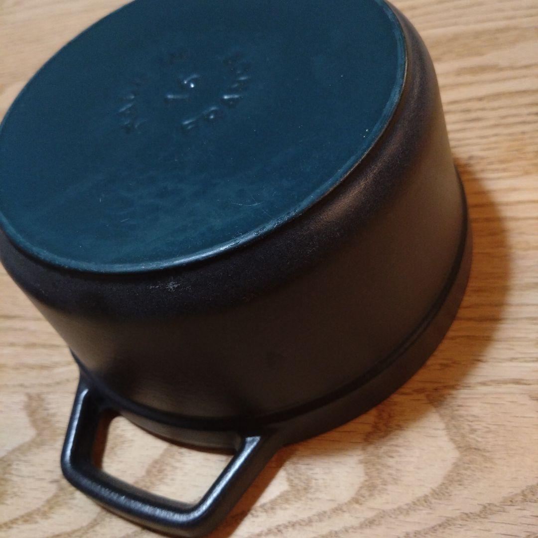 STAUB ストウブ ココット ラウンド 16cm 黒