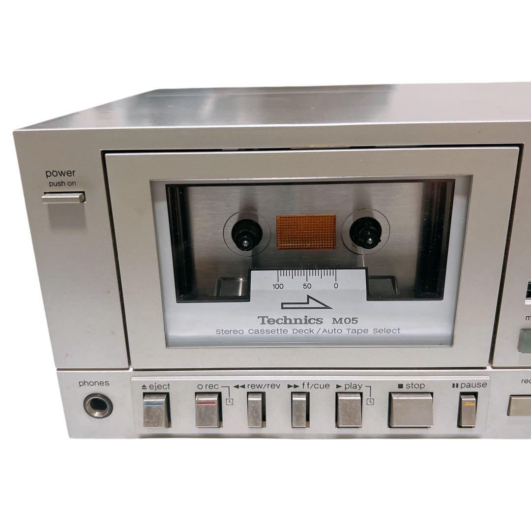 【希少】 Technics RS-M05 コンサイス・ステレオカセットデッキ