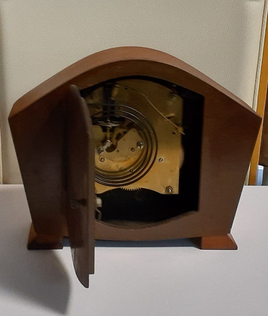 SMITHSアンティークゼンマイ式置時計