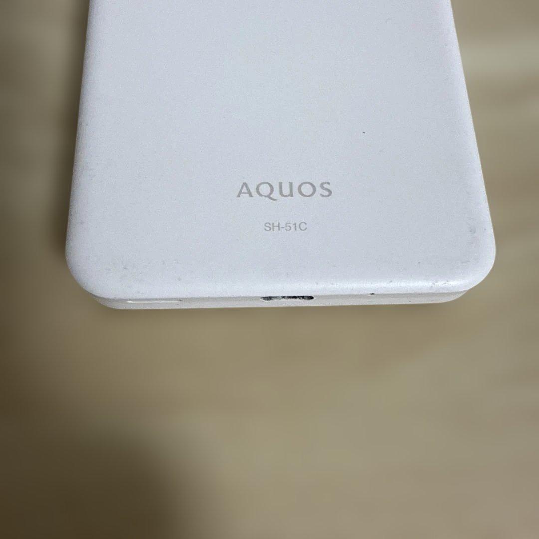 【中古美品】AQUOS wish2 (SH-51C) 本体 SIMフリー
