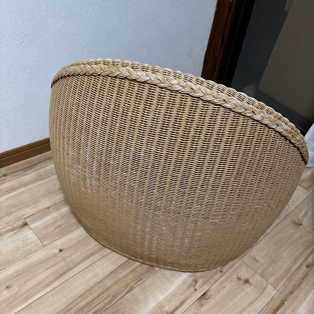 Loom Japan DARUMA ラタンチェア　美品寄り　最安値1