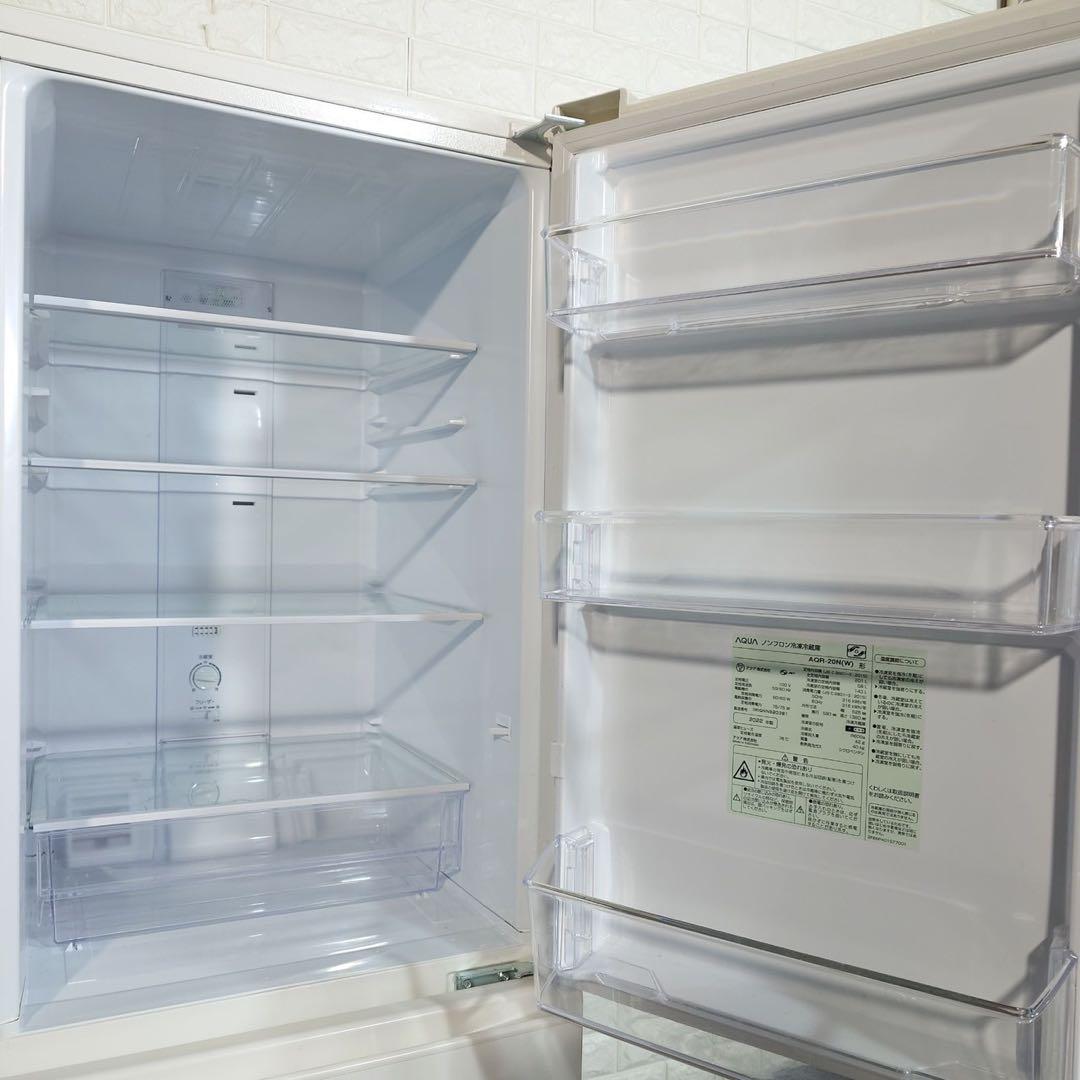 AQUA アクア 冷蔵庫 AQR-20N(W) 201L 2022年製 J066
