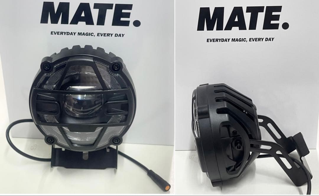 新品★MATE-X高性能大型LED ライト 36V-52V対応 ￼ボルト付き