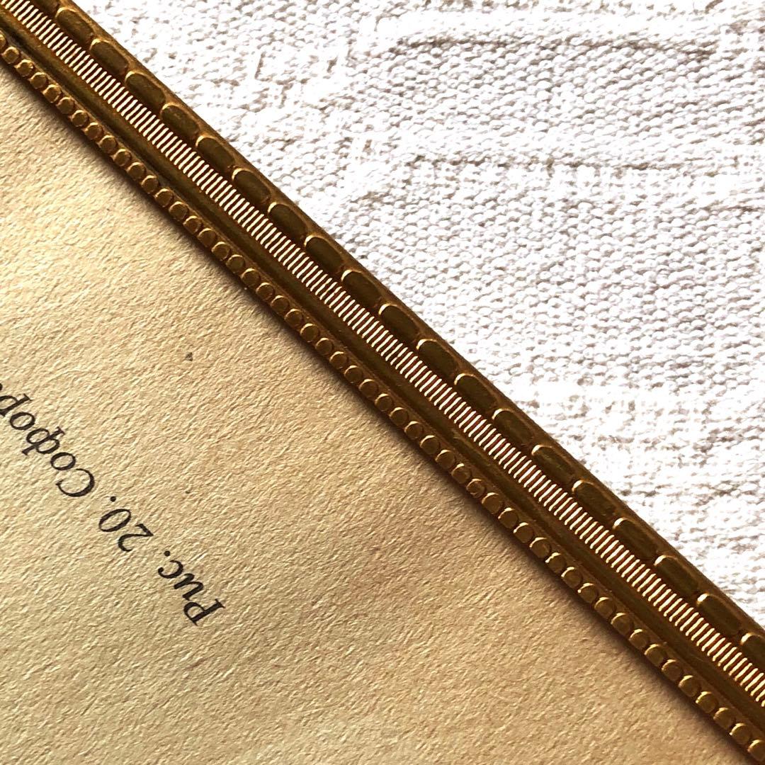 RV82 真鍮フォトフレーム24.5×18.5 北欧ヴィンテージ