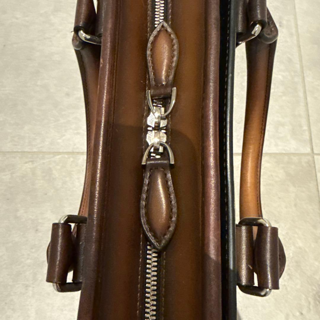 【美品】ベルルッティ アンジュール パティーヌレザー【定価682,000】希少