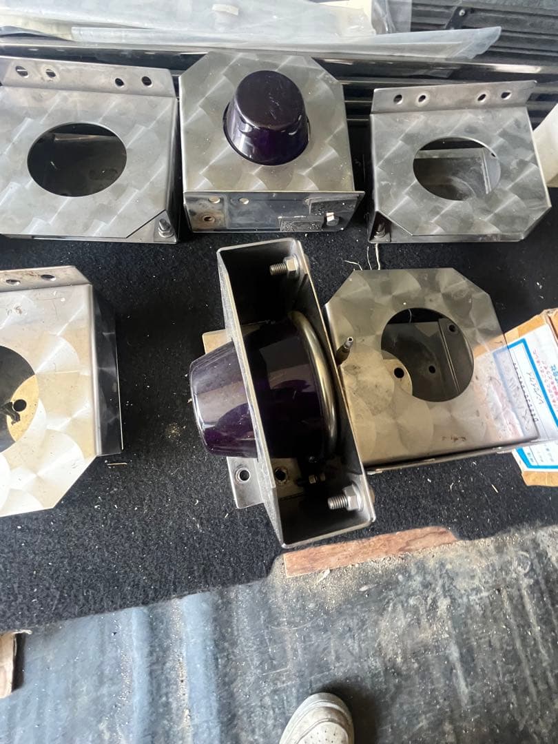 A*i様 サイドマーカー土台　10個　ウロコ　デコトラ