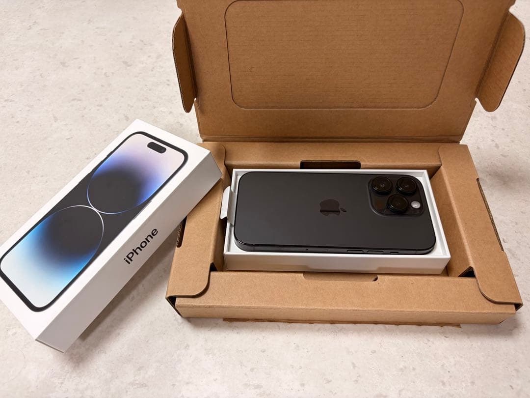 【美品】iPhone14pro 256GB スペースブラック