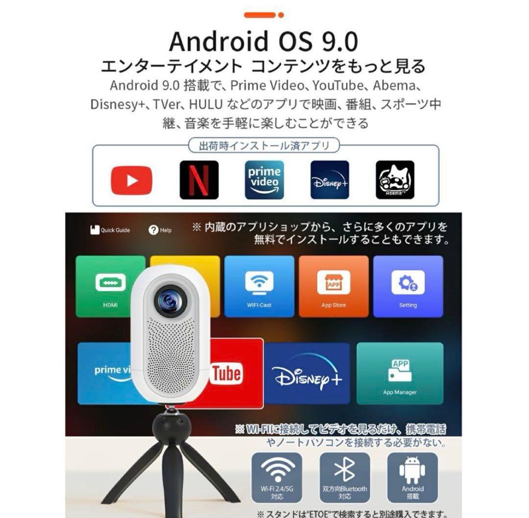 【新品】【未使用】ETOE D1 EVO プロジェクター本体