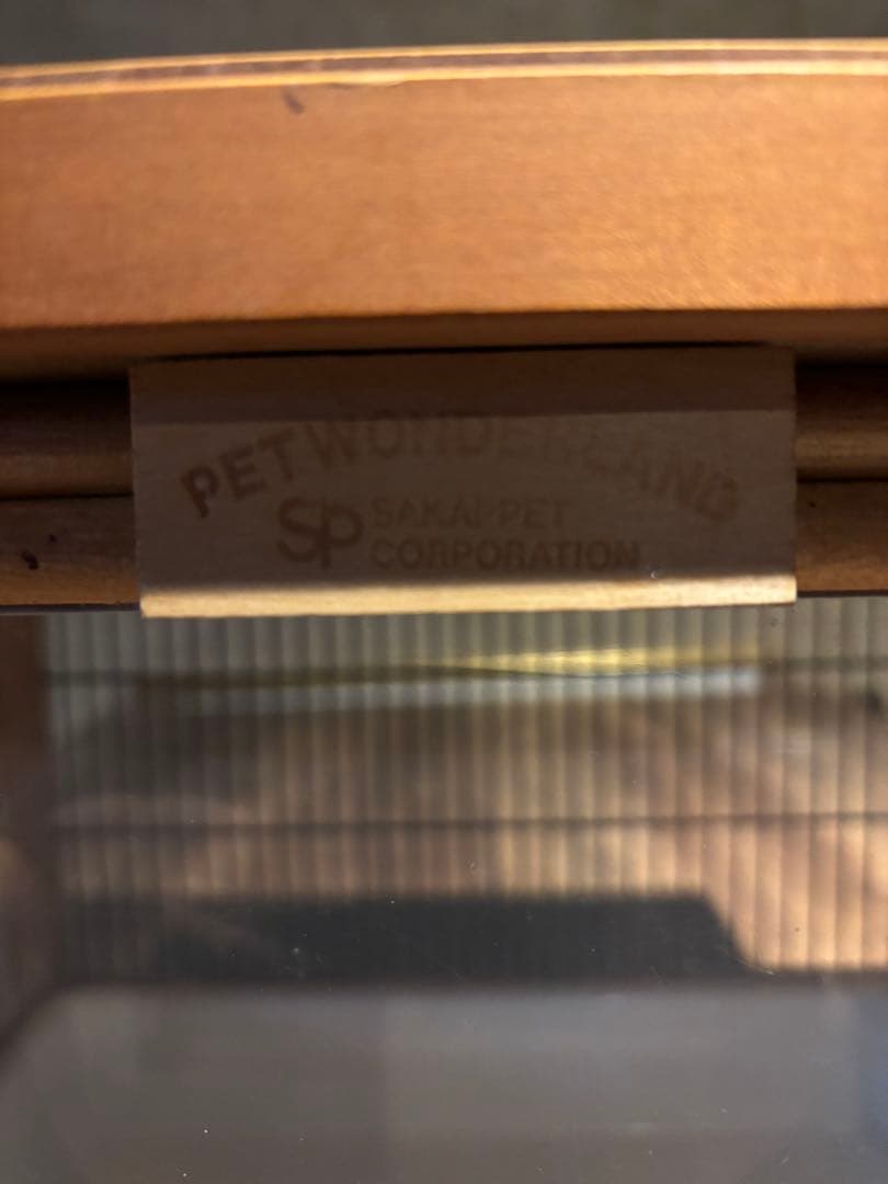 サカイペット産業木製窓付き小動物ケージ(旧タイプ)