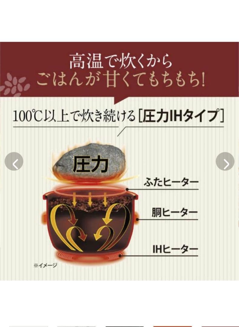 【新品未開封】ZOJIRUSHI NW-YC10-WA炊飯器1.0L（5.5合）