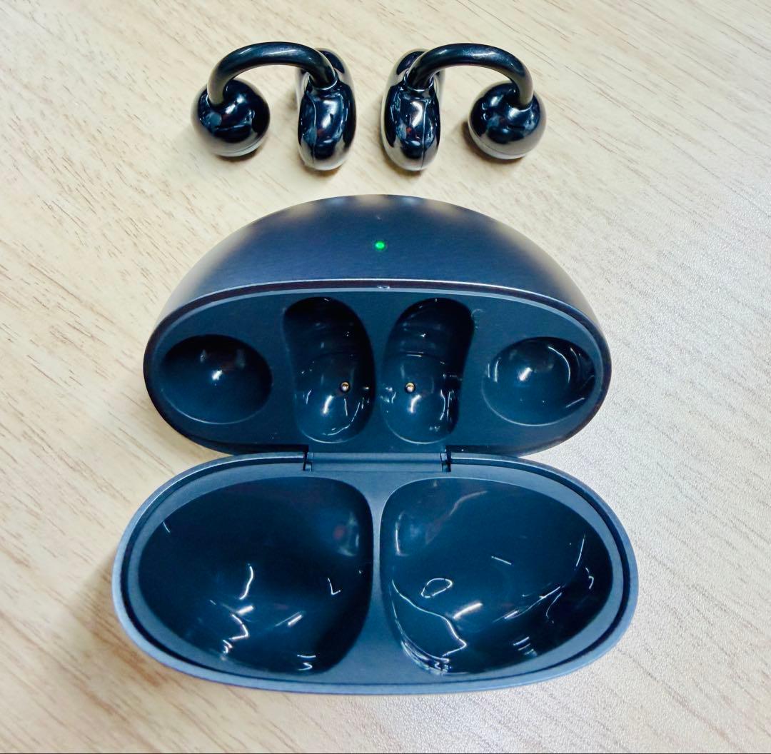 Huawei FreeClip ブラック イヤーカフ ワイヤレスイヤホン