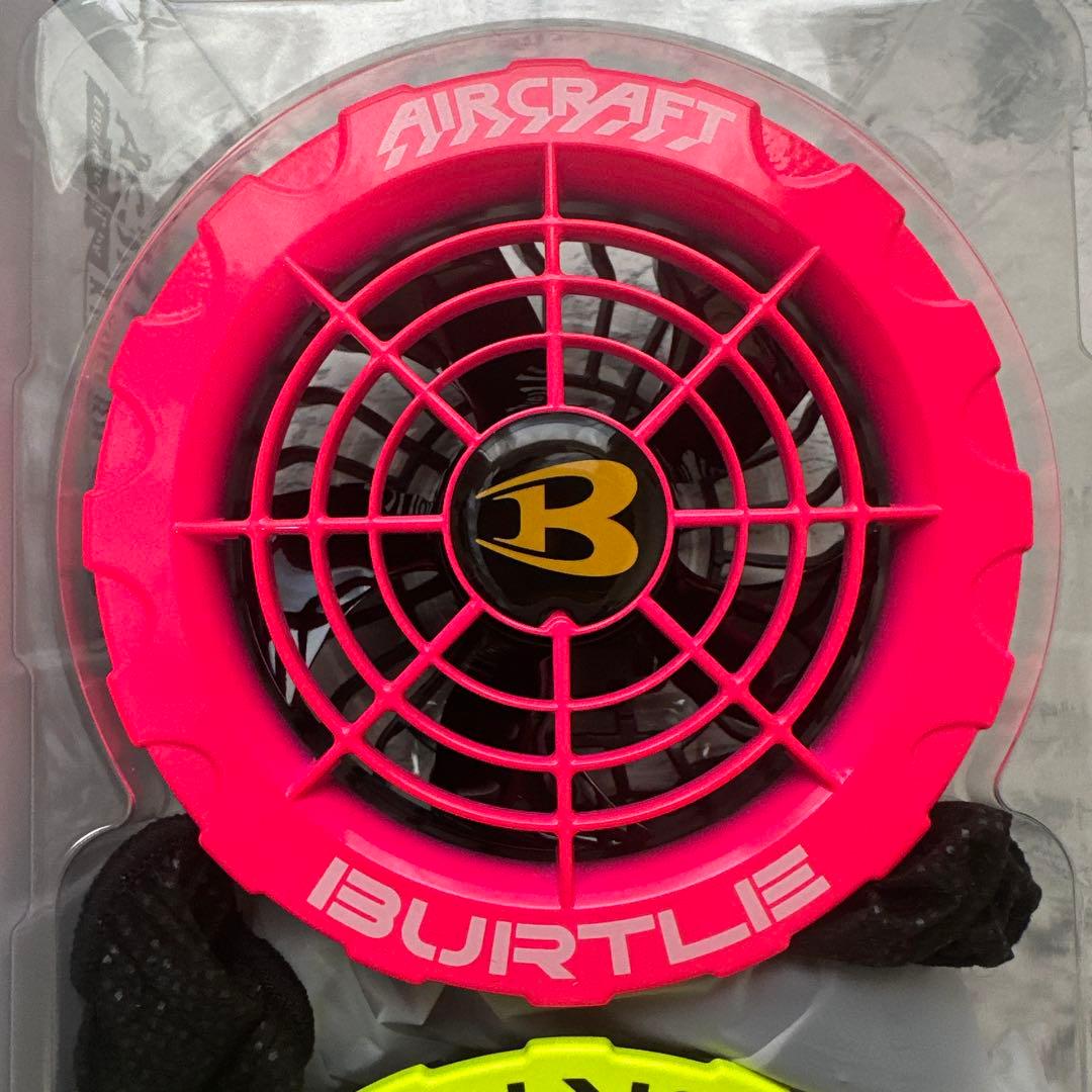 新品未使用 バートル ファン アシンメトリー イエロー　ピンク　AC371 ⑥