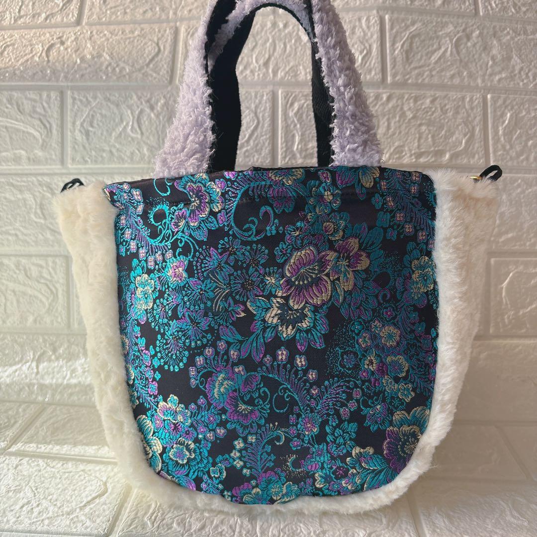 牡*定様 コヤンイサムチョン　トートバッグ　たっぷり　大きめ　ヒョウ柄