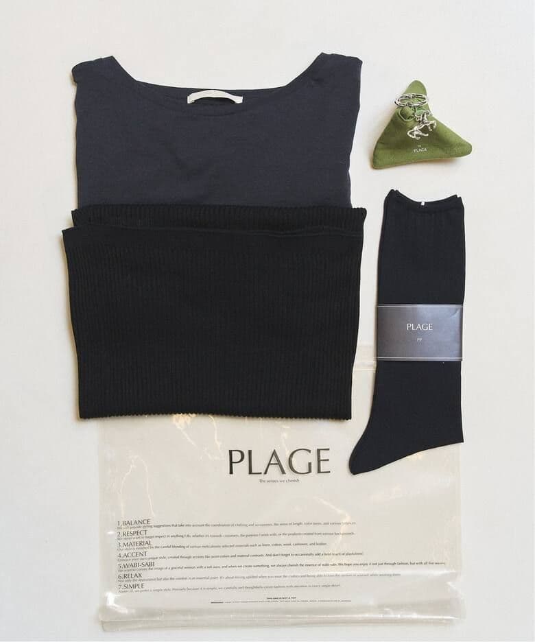 Plage PP （Pake Plage)ブラック