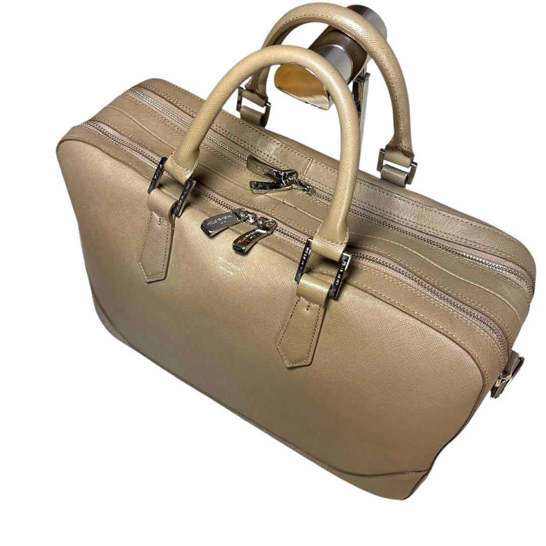 【美品】ペッレモルビダ　キャピターノ 2室タイプ 2way ブリーフケース