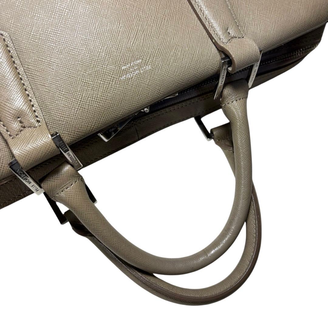 【美品】ペッレモルビダ　キャピターノ 2室タイプ 2way ブリーフケース