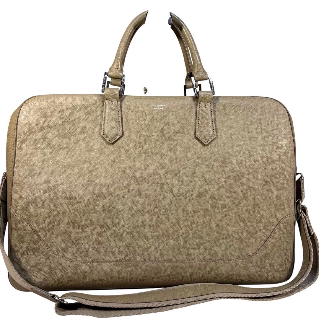 【美品】ペッレモルビダ　キャピターノ 2室タイプ 2way ブリーフケース