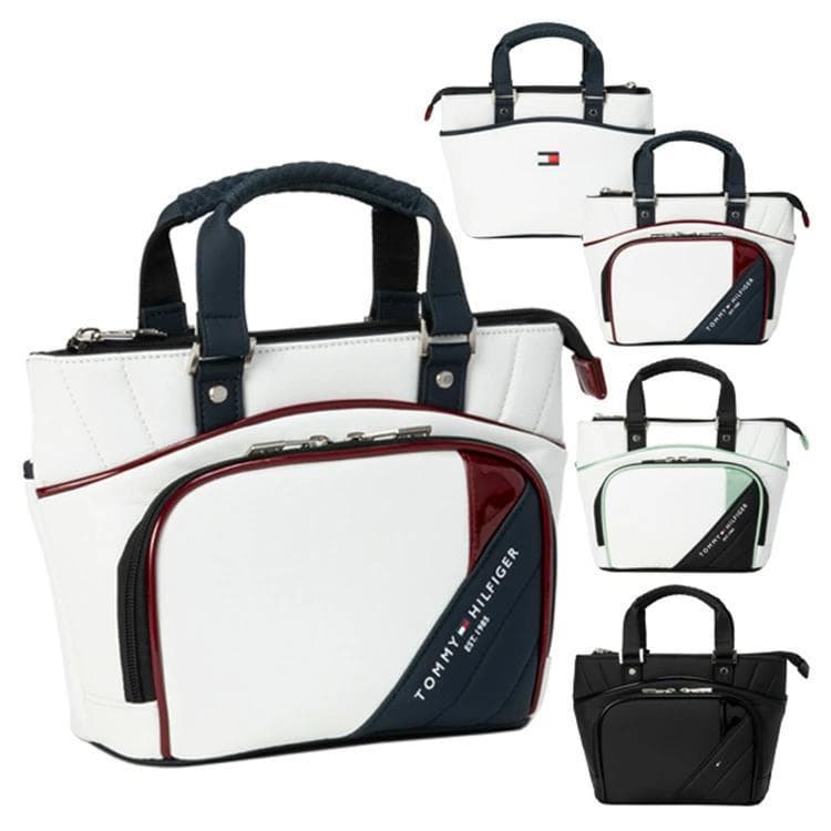 新品 トミーヒルフィガーゴルフ カートバッグ THMG5ST2 ホワイト