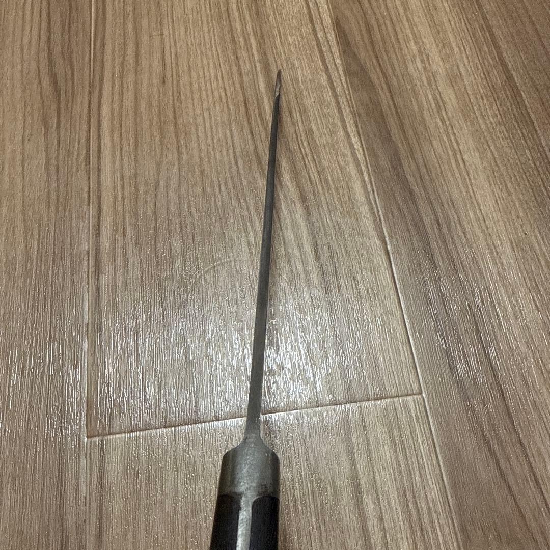 正本　包丁　洋出刃　刃渡り24cm