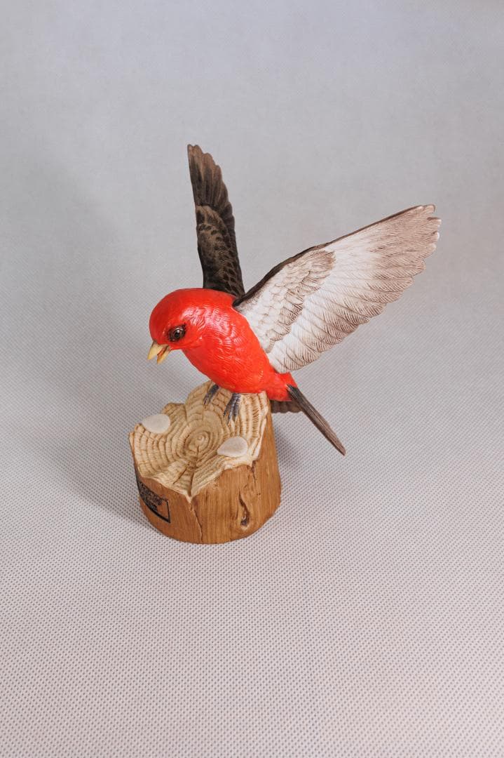 【レア】パーカー　デュオフォールド　「スカーレットタナガー」万年筆スタンド